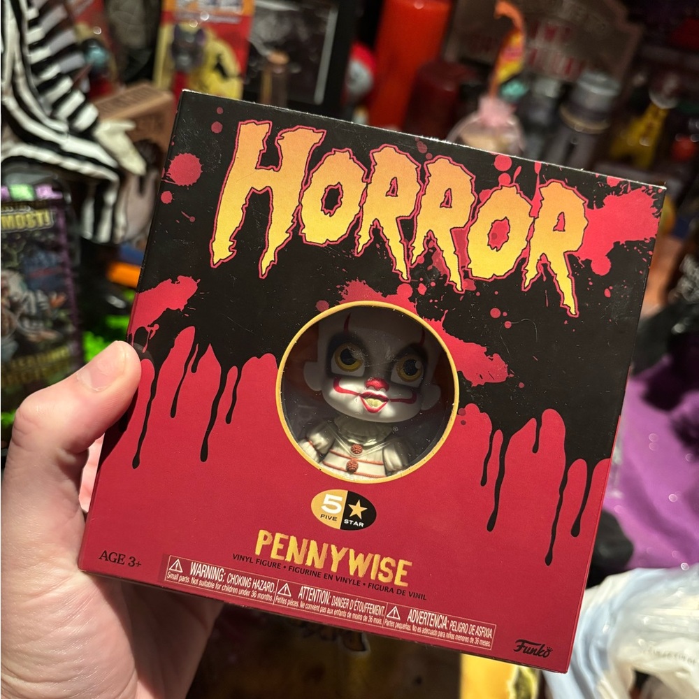 Funko 5 Star Pennywise Vinyl Figure
Horror Collectible